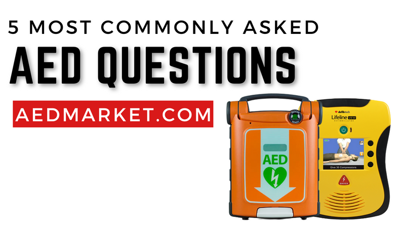 The top five most asked questions about Automated External Defibrillators (AEDs)